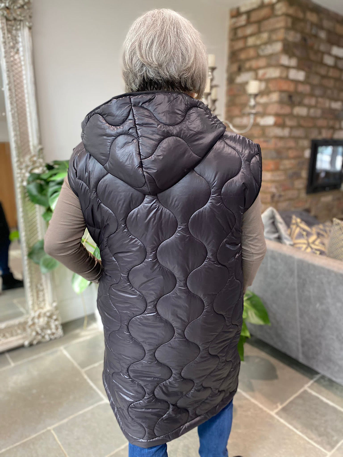 3/4 Padded Gilet Lola