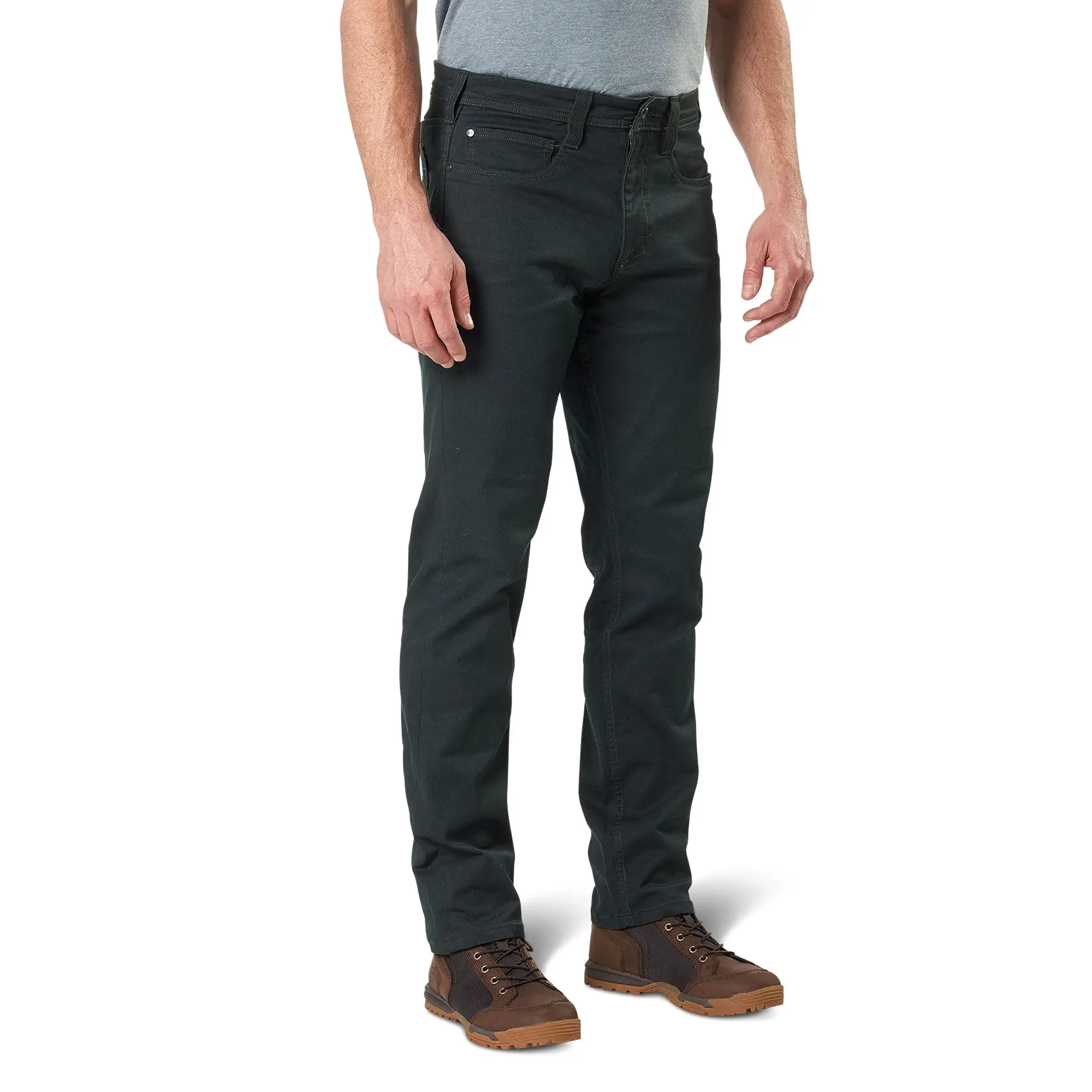 5.11 DEFENDER FLEX PANT (SLIM) - OIL GREEN