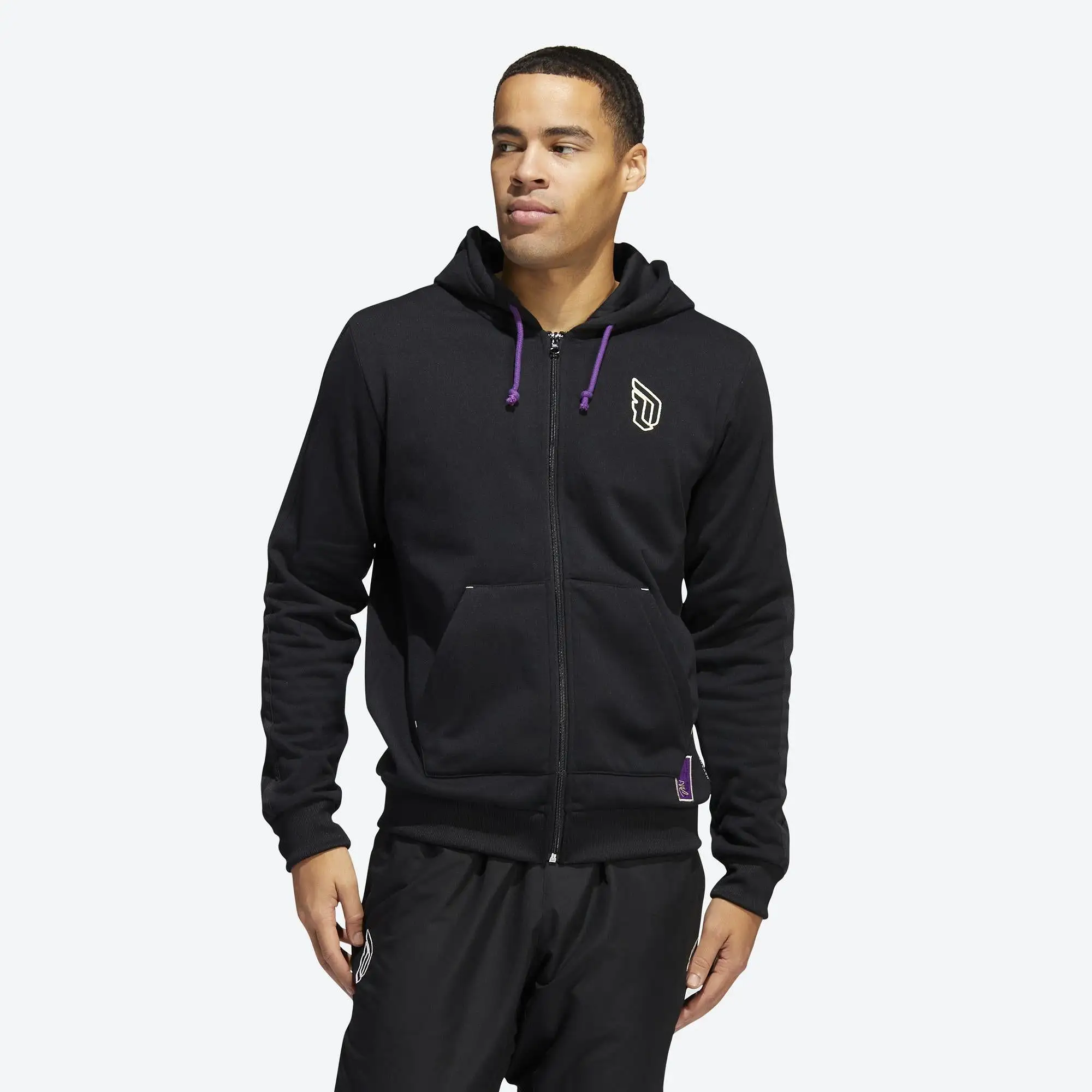 ADIDAS Dame KO Fleece Full-Zip Hoodie