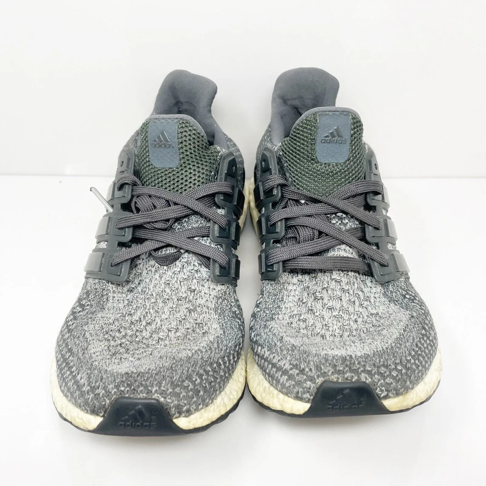 Adidas Mens UltraBoost 2.0 BB6056 Gray Running Shoes Sneakers Size 8