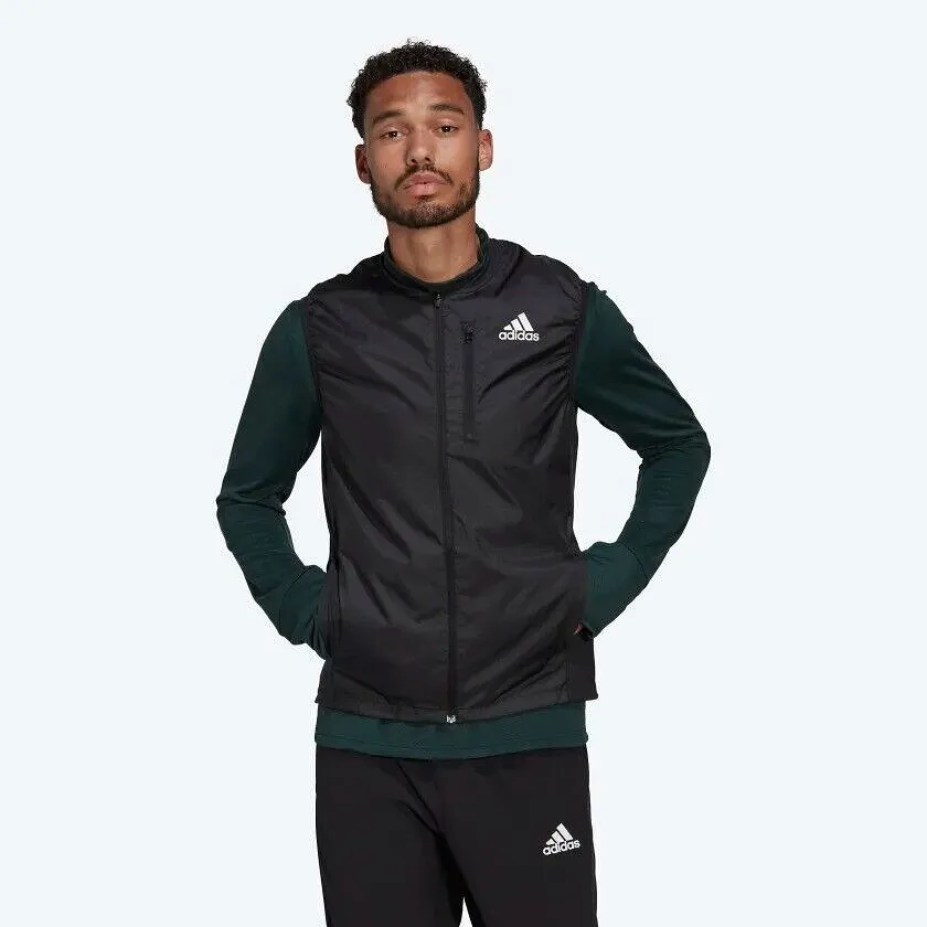 adidas Own The Run WIND.RDY Mens Windbreaker Running Jacket Lightweight Gilet