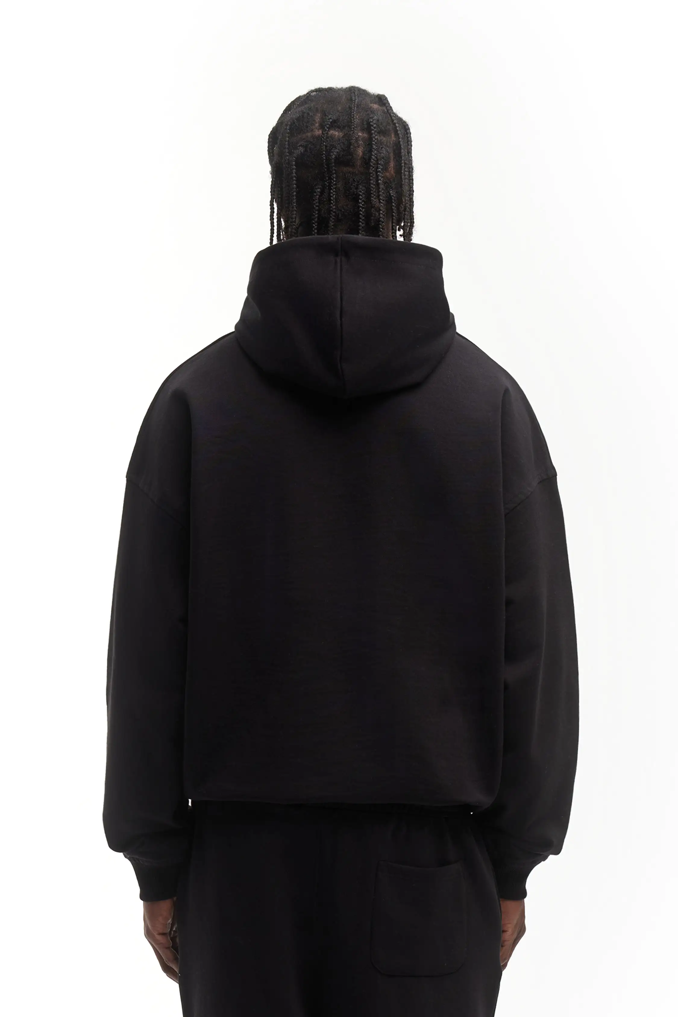 AI CAPSULE 01 BLACK HOODIE