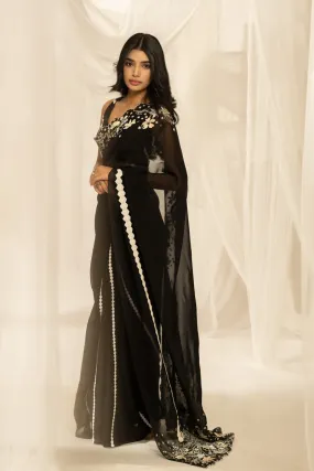 Amore saree - Black