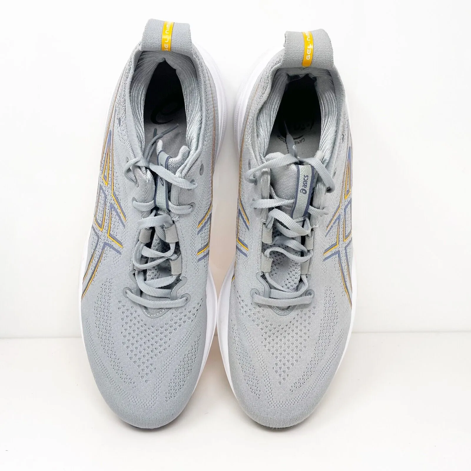 Asics Mens Gel Nimbus 26 1011B794 Gray Running Shoes Sneakers Size 10