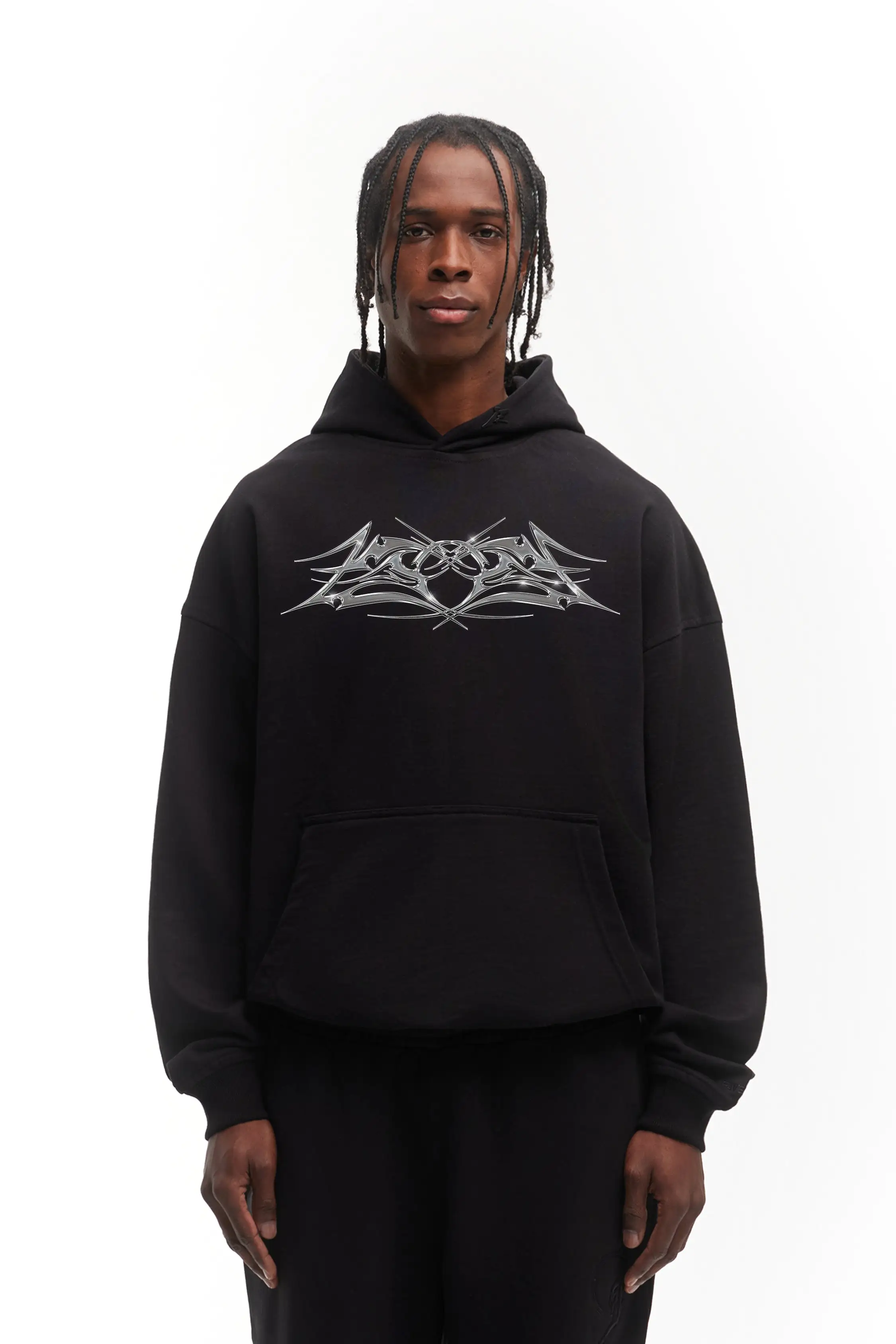 AURA BLACK HOODIE