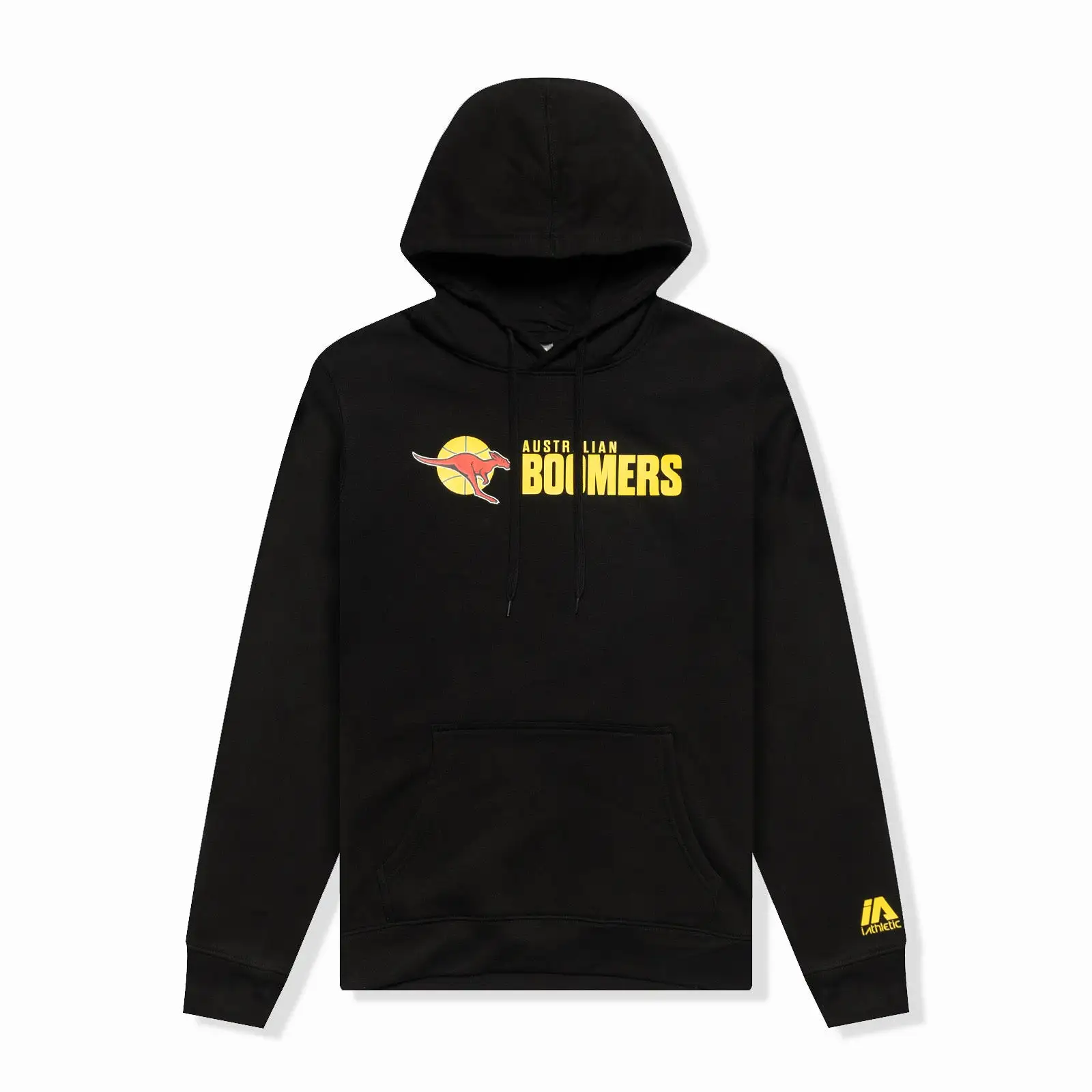 Australian Boomers Logo Pullover Hoodie - Black