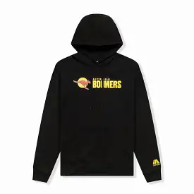 Australian Boomers Logo Pullover Hoodie - Black