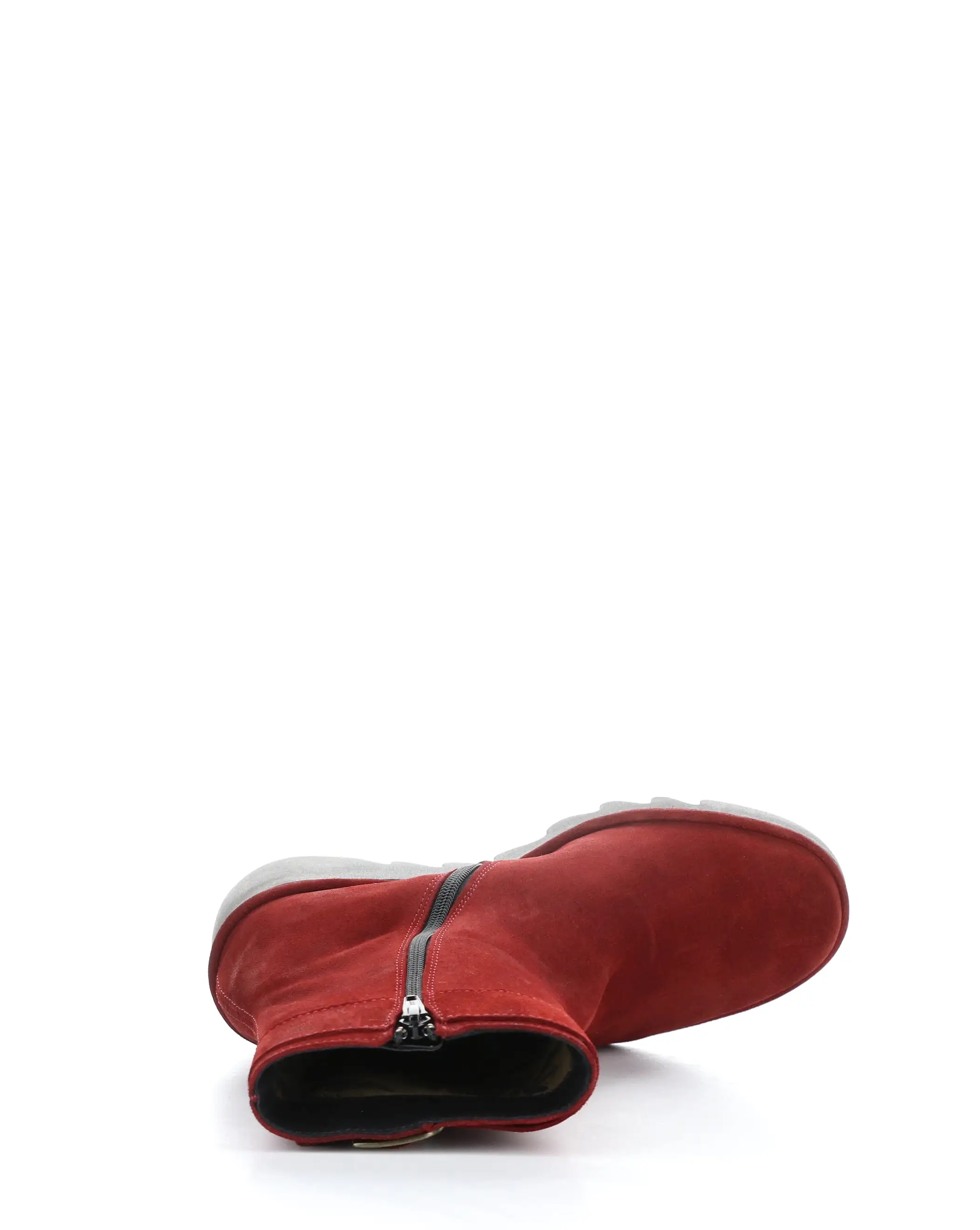 BEPP396FLY 013 RED Round Toe Boots