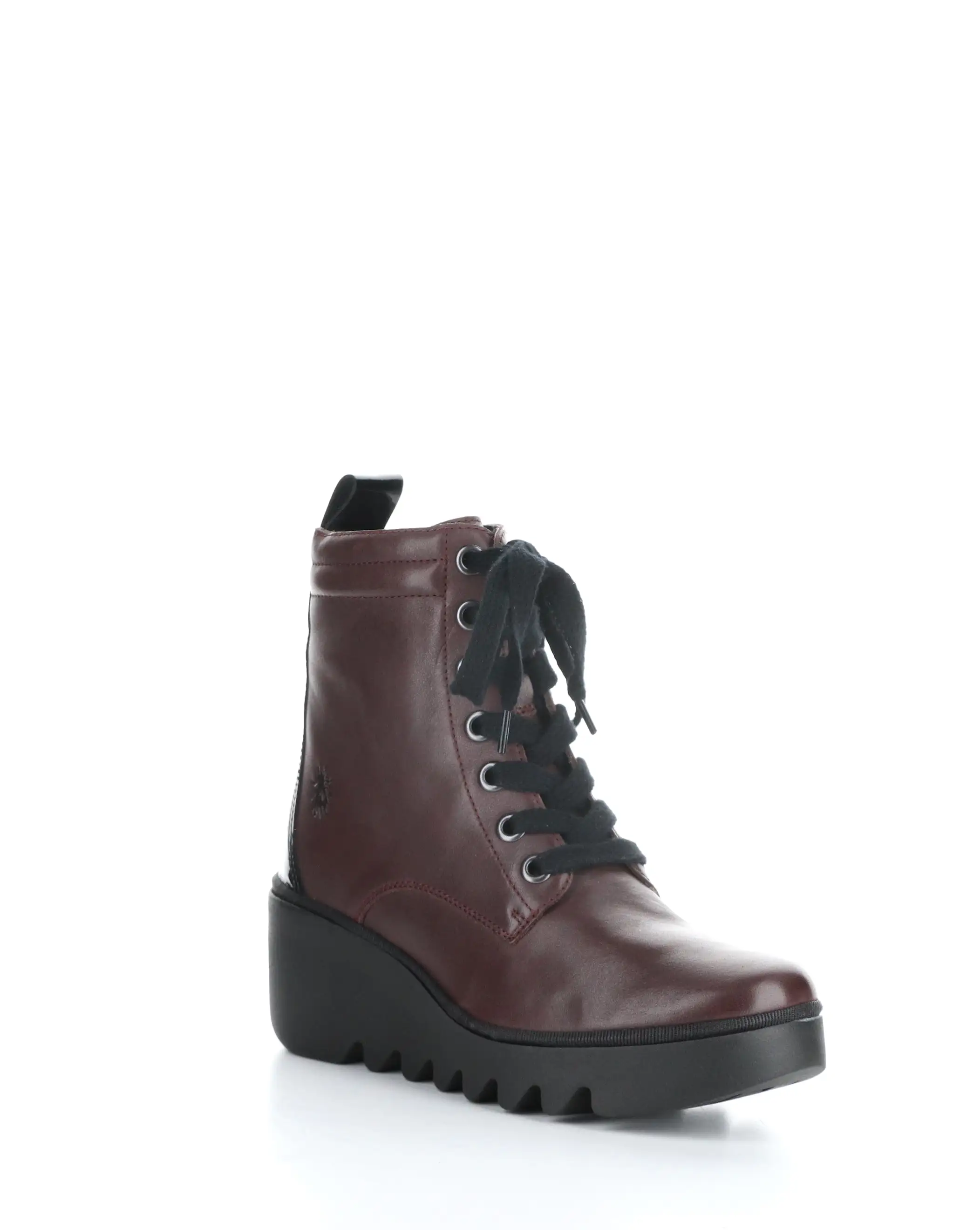 BIAZ329FLY 013 BORDEAUX/BLACK Lace-up Boots