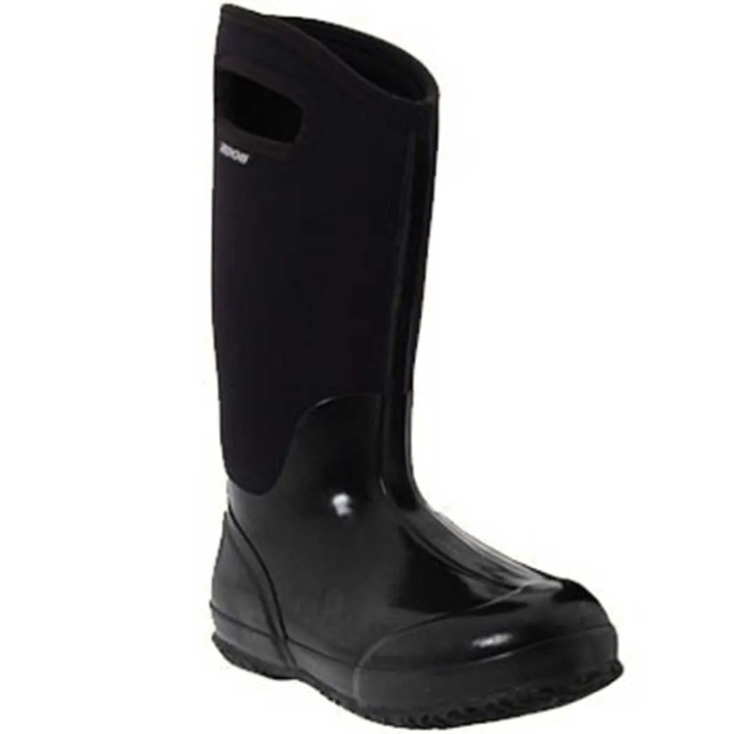 Bogs Classic High Handles Boot Black Shine (Women's)