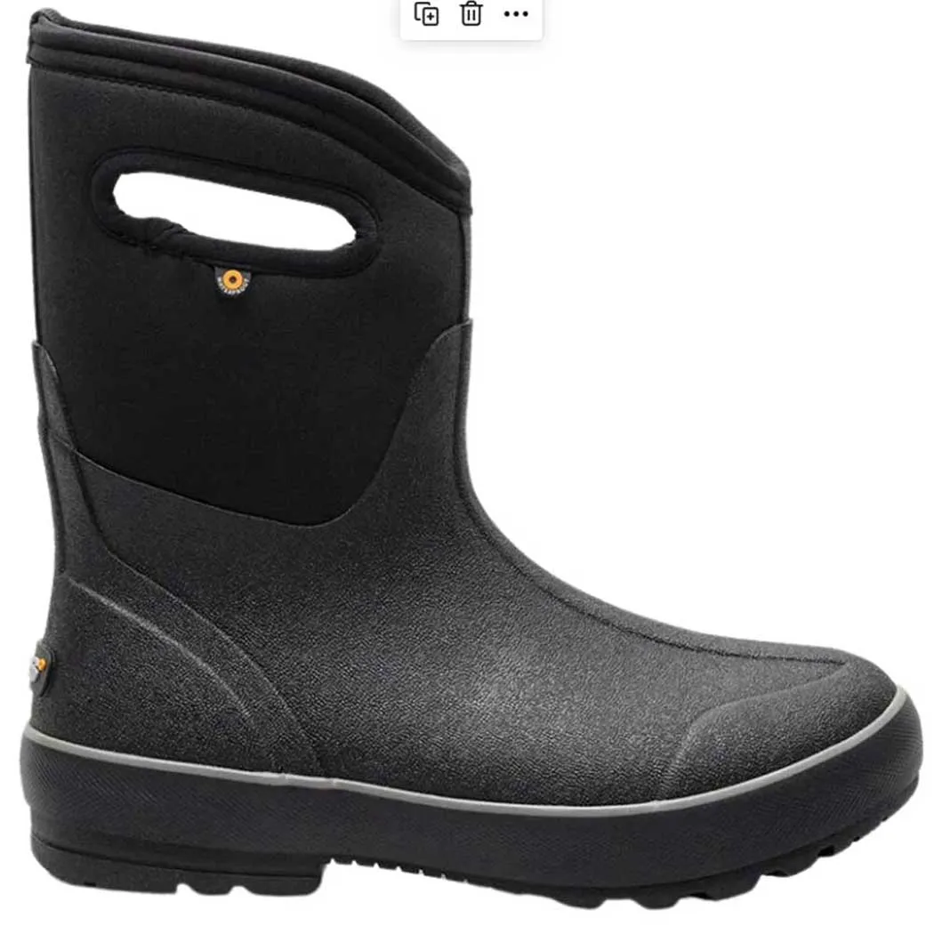 Bogs Classic II Mid Winter Boot Black (Women's)