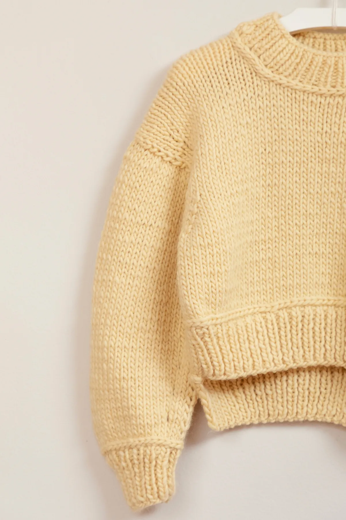 Bomber Sweater - Crema