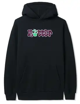 Butter Goods Big Apple Pullover Hoodie / Black