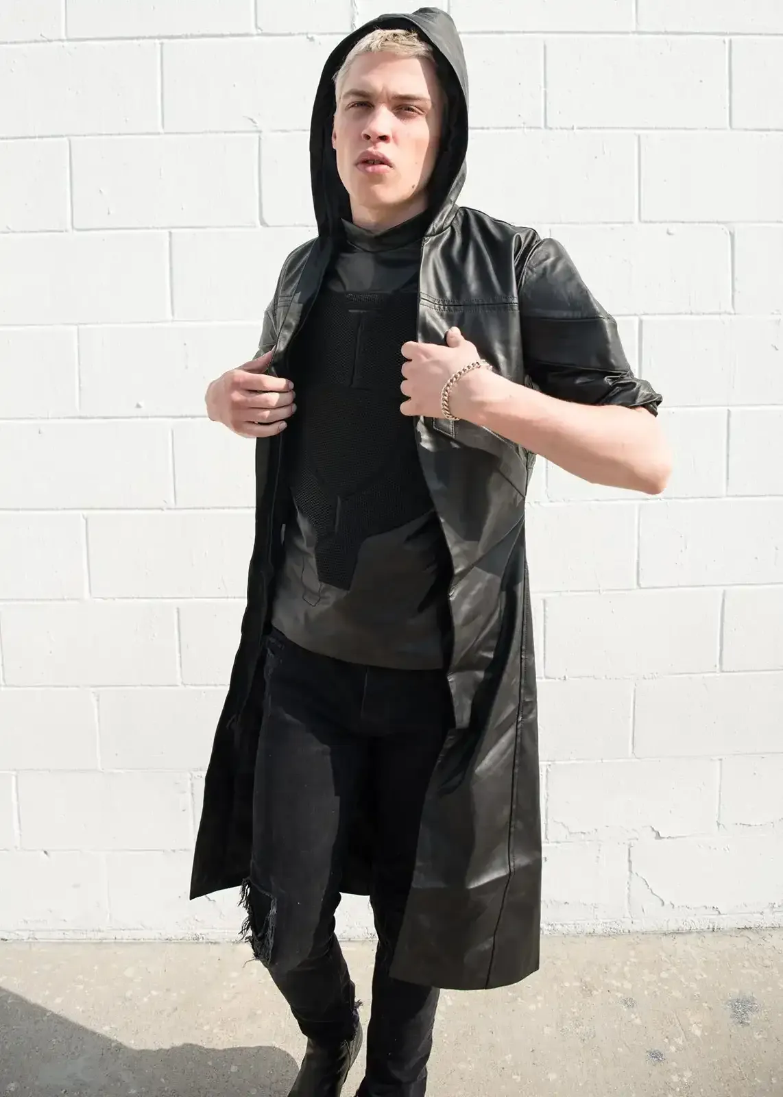 Buy Mens Reaper Leather Coat Cosplay Costume | LucaJackets