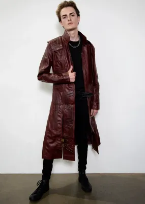 Buy Mens Star-Lord Galaxy Leather Coat | LucaJackets