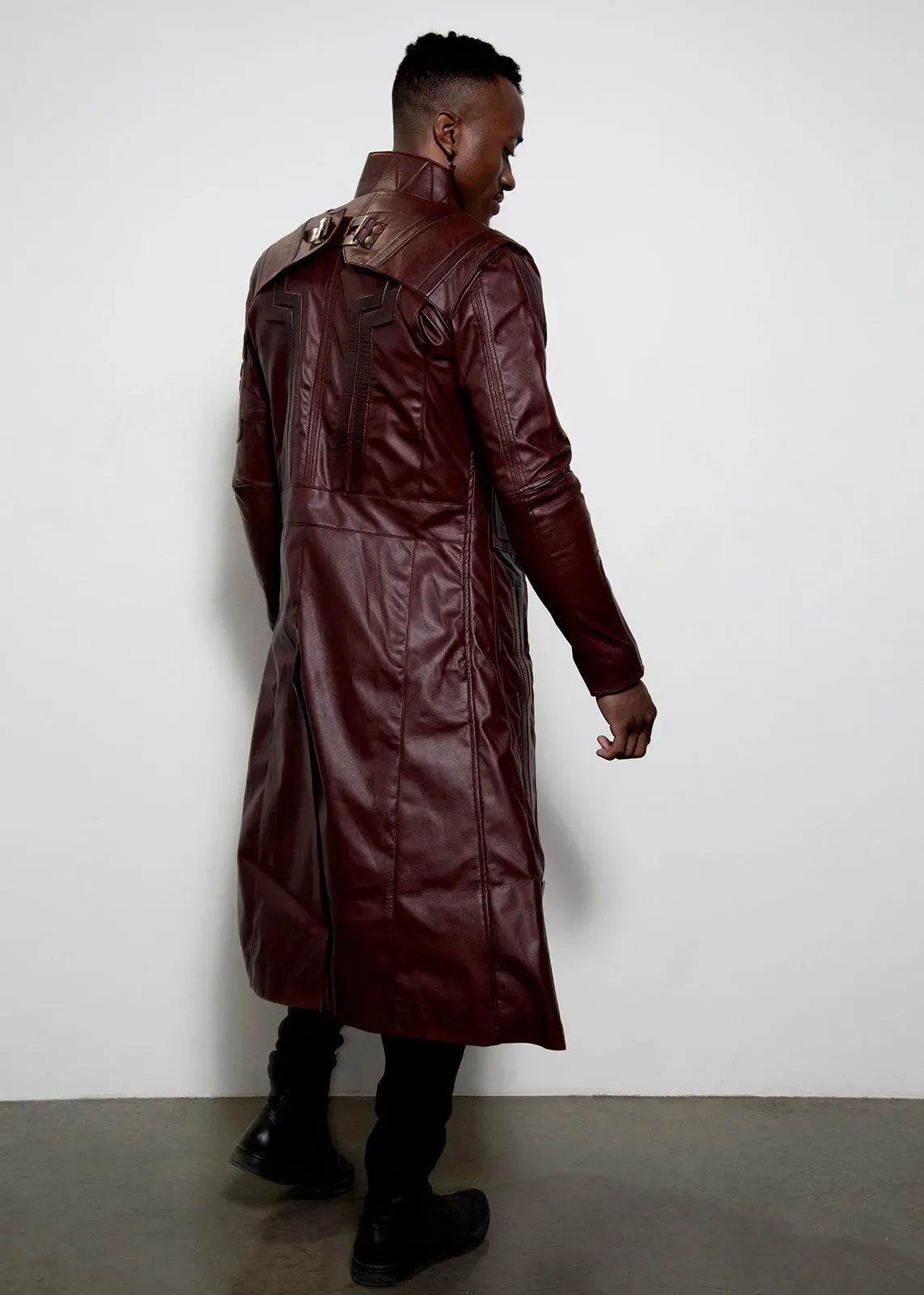 Buy Mens Star-Lord Galaxy Leather Coat | LucaJackets