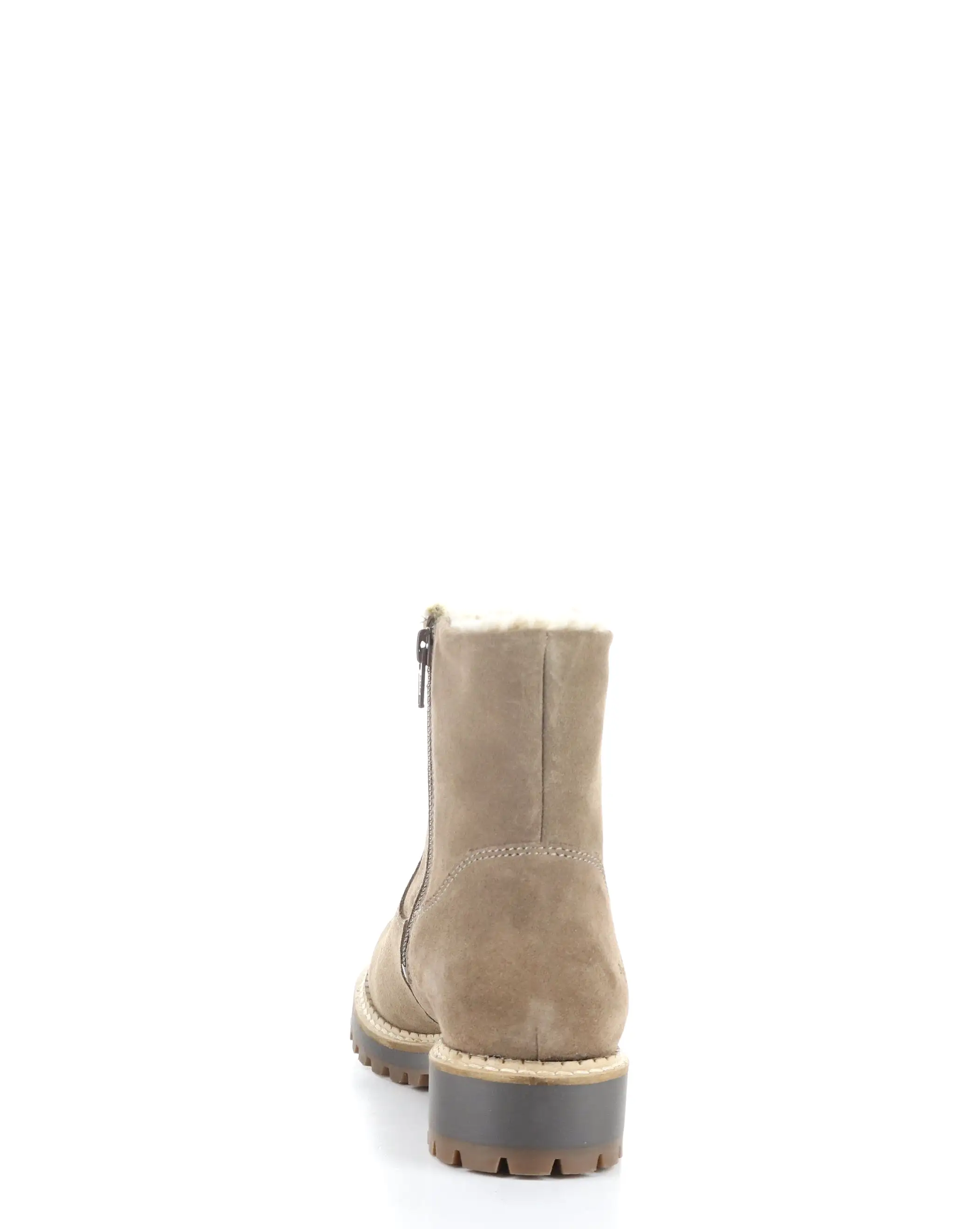 CALIB TAUPE Round Toe Boots