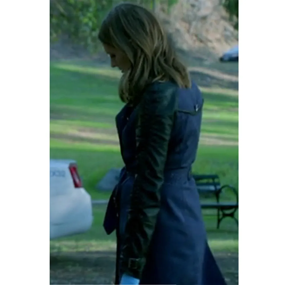 Castle Season 7 Stana Katic Trench Coat