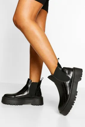 Chunky Sole Chelsea Boot