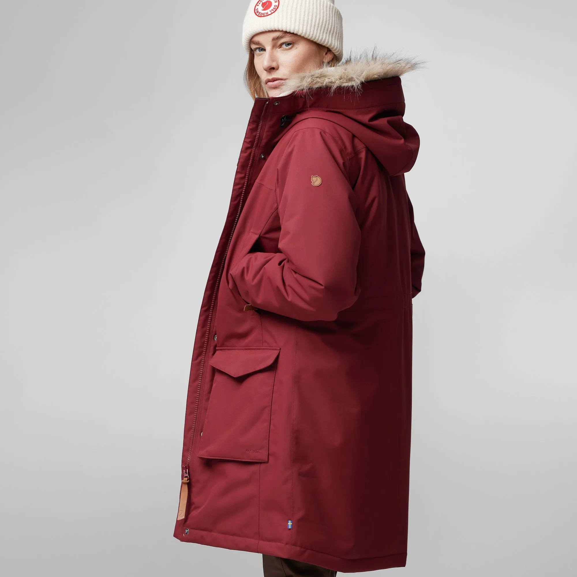 Clearance Sale! Waterproof Parka Winter Coat - Fjallraven Nuuk Lite Women's Parka Jacket