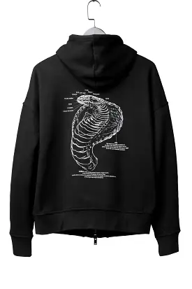 Cobra Zip Up Hoodie by XIAN