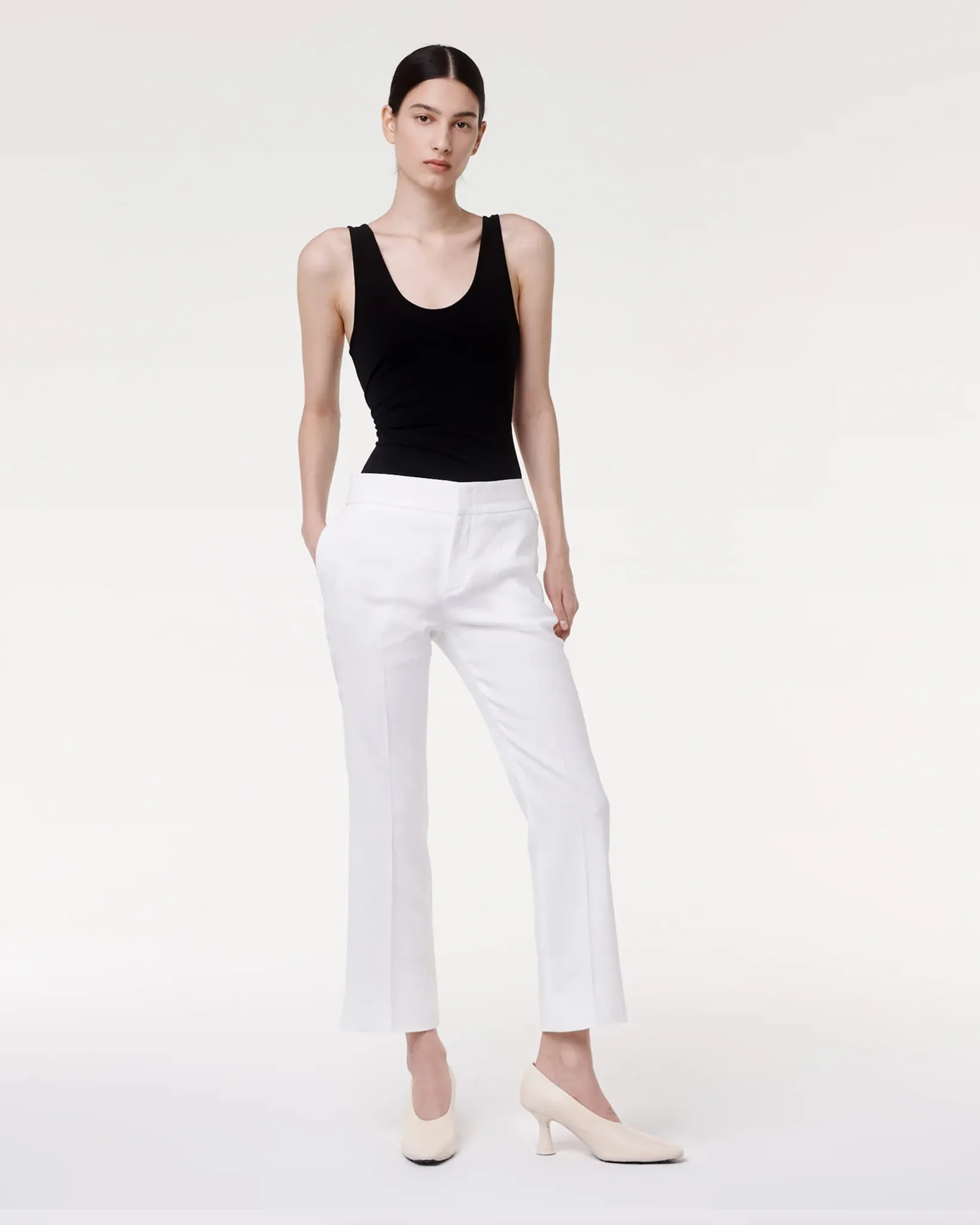 Crop Flare Trouser