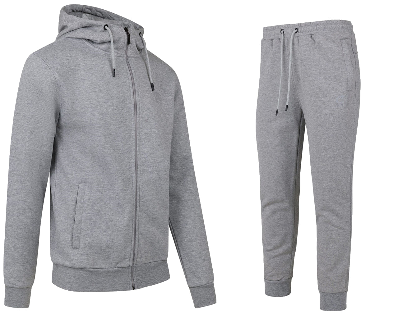 Cruyff Hernandez CSA213056 Hooded Tracksuit Grey