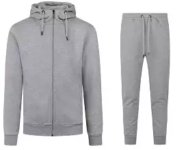 Cruyff Hernandez CSA213056 Hooded Tracksuit Grey