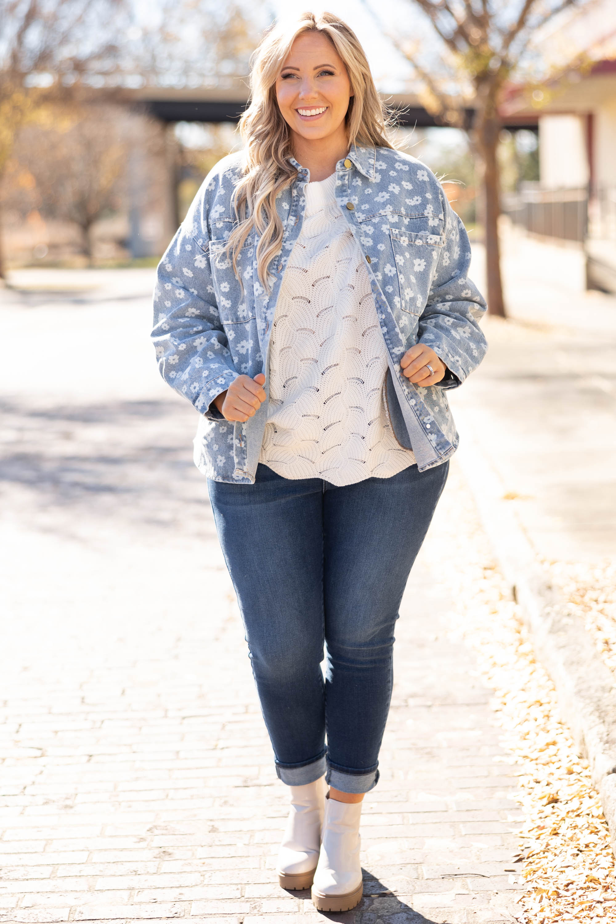 Darling Daisy Jacket, Denim