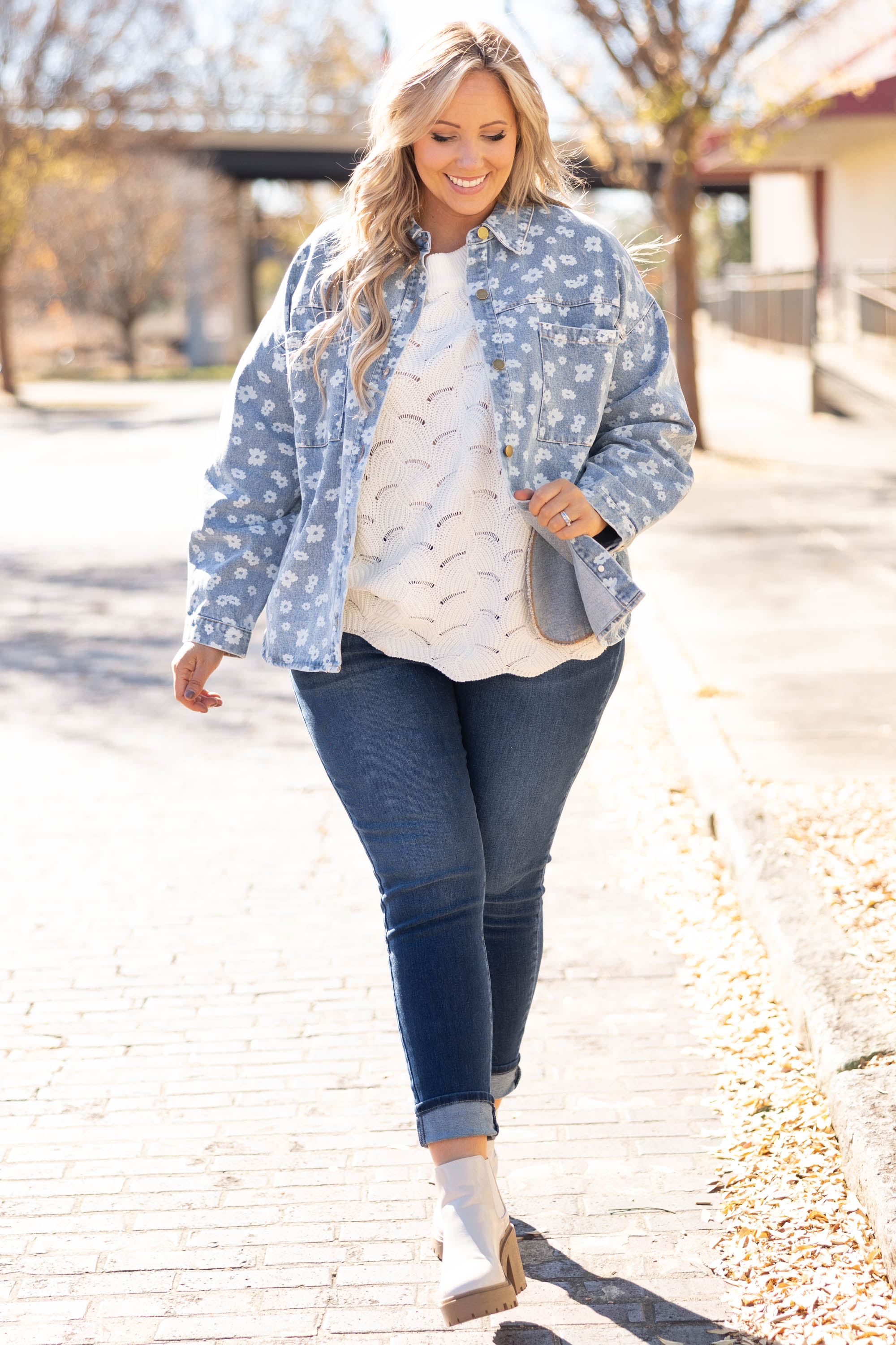 Darling Daisy Jacket, Denim