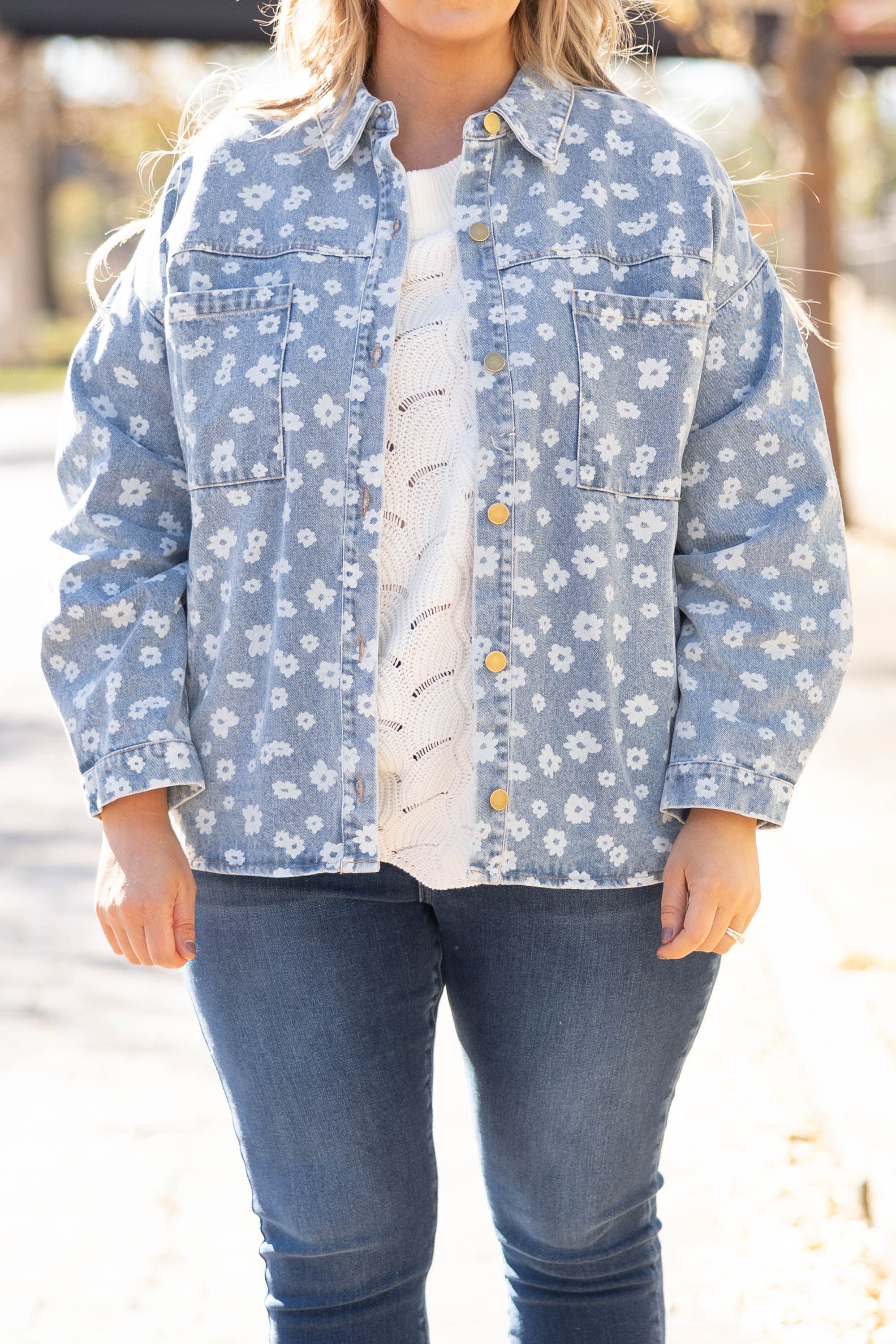 Darling Daisy Jacket, Denim