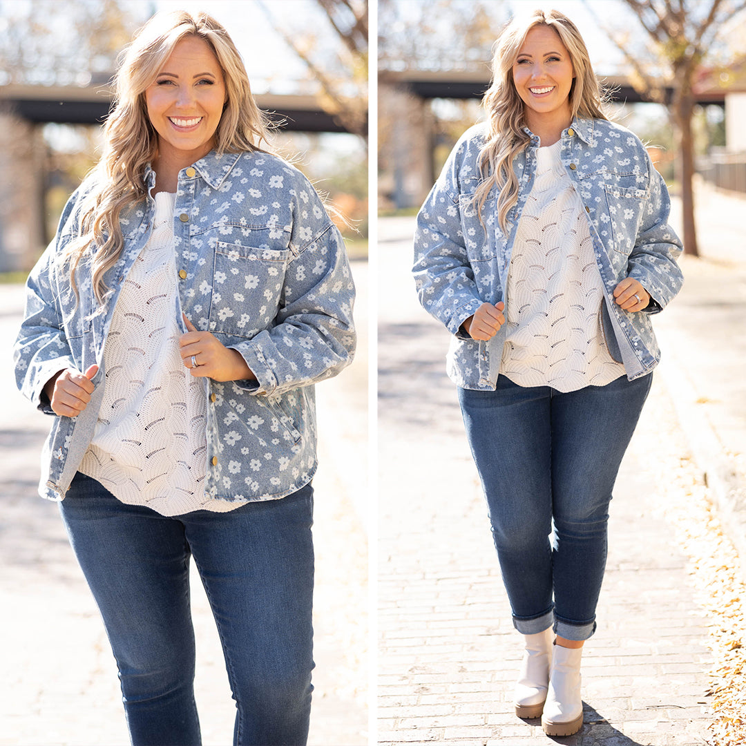 Darling Daisy Jacket, Denim