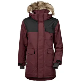 Didriksons - Matt Rain Parka Boys bordeaux