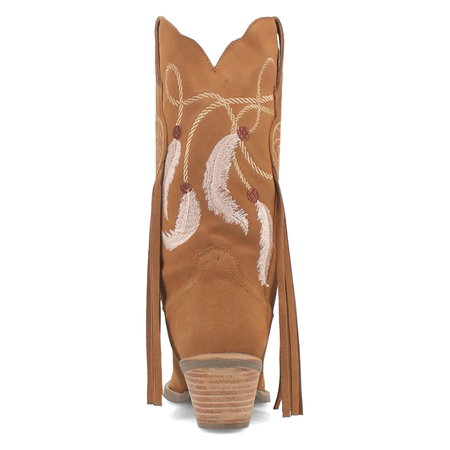 Dingo Womens Day Dream Brown Leather Cowboy Boots