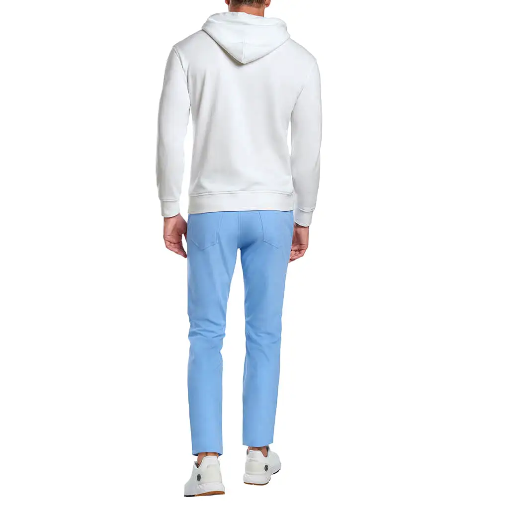 DIP DYE LOOPBACK TERRY PULLOVER HOODIE SNOW