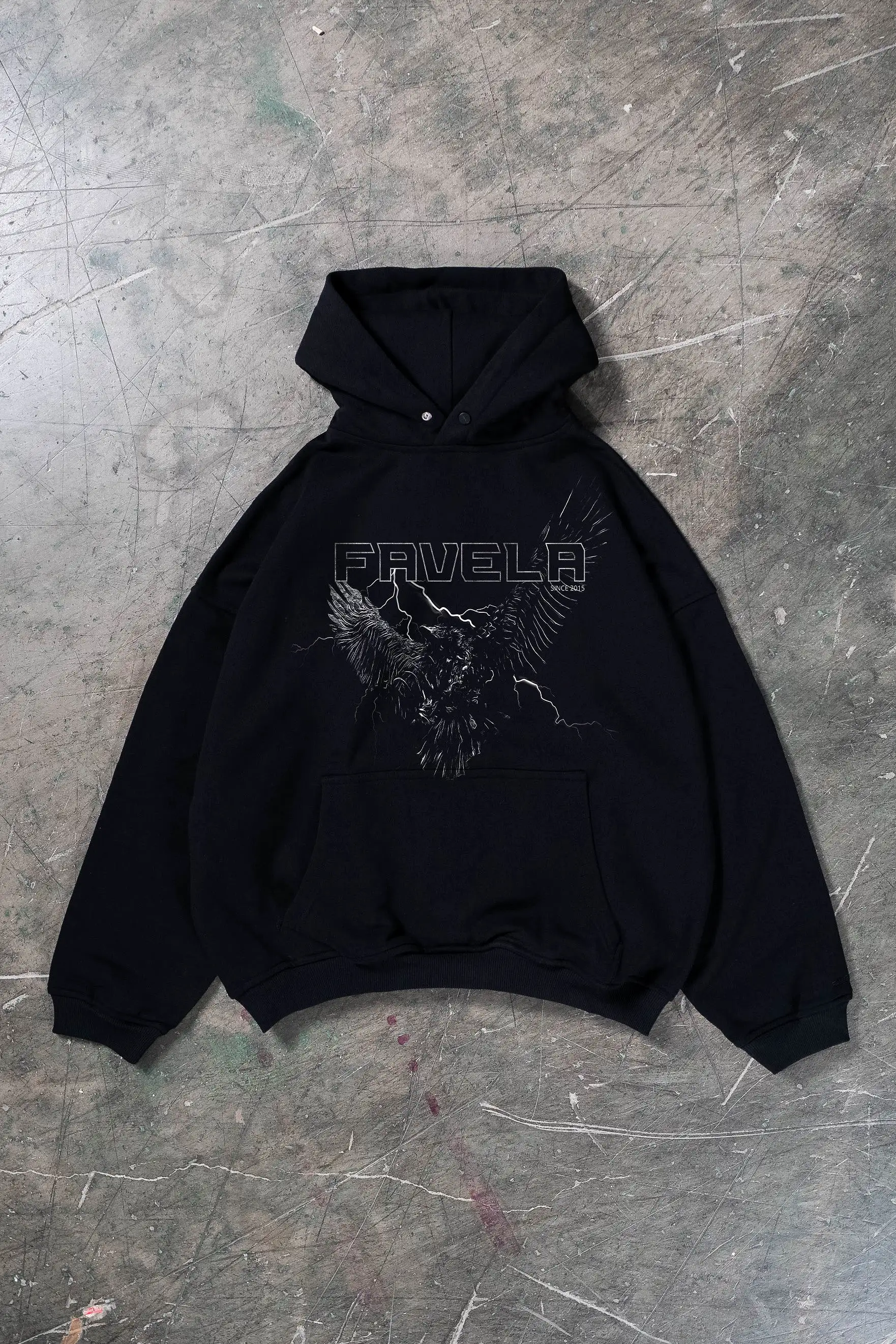 EAGLE BLACK HOODIE