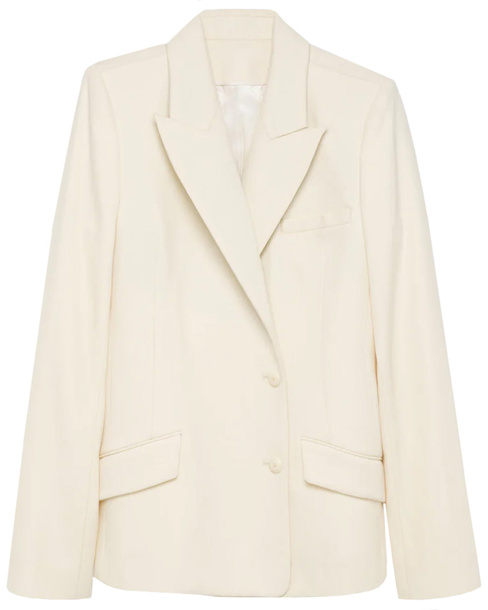 Eggshell Double Breasted Norah Blazer