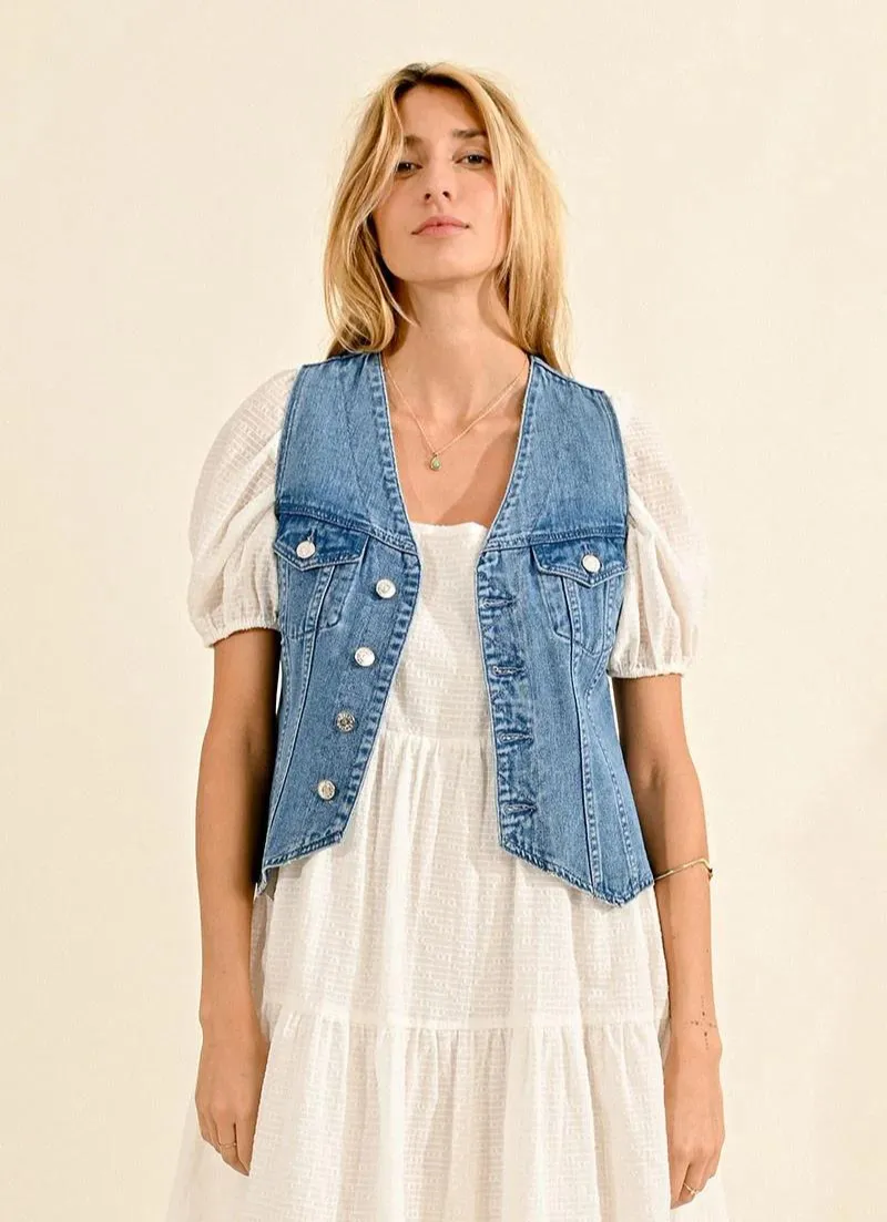 Ella Sleeveless Jacket