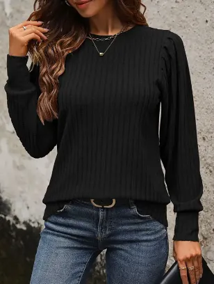 Etta Knit Long Sleeve Top