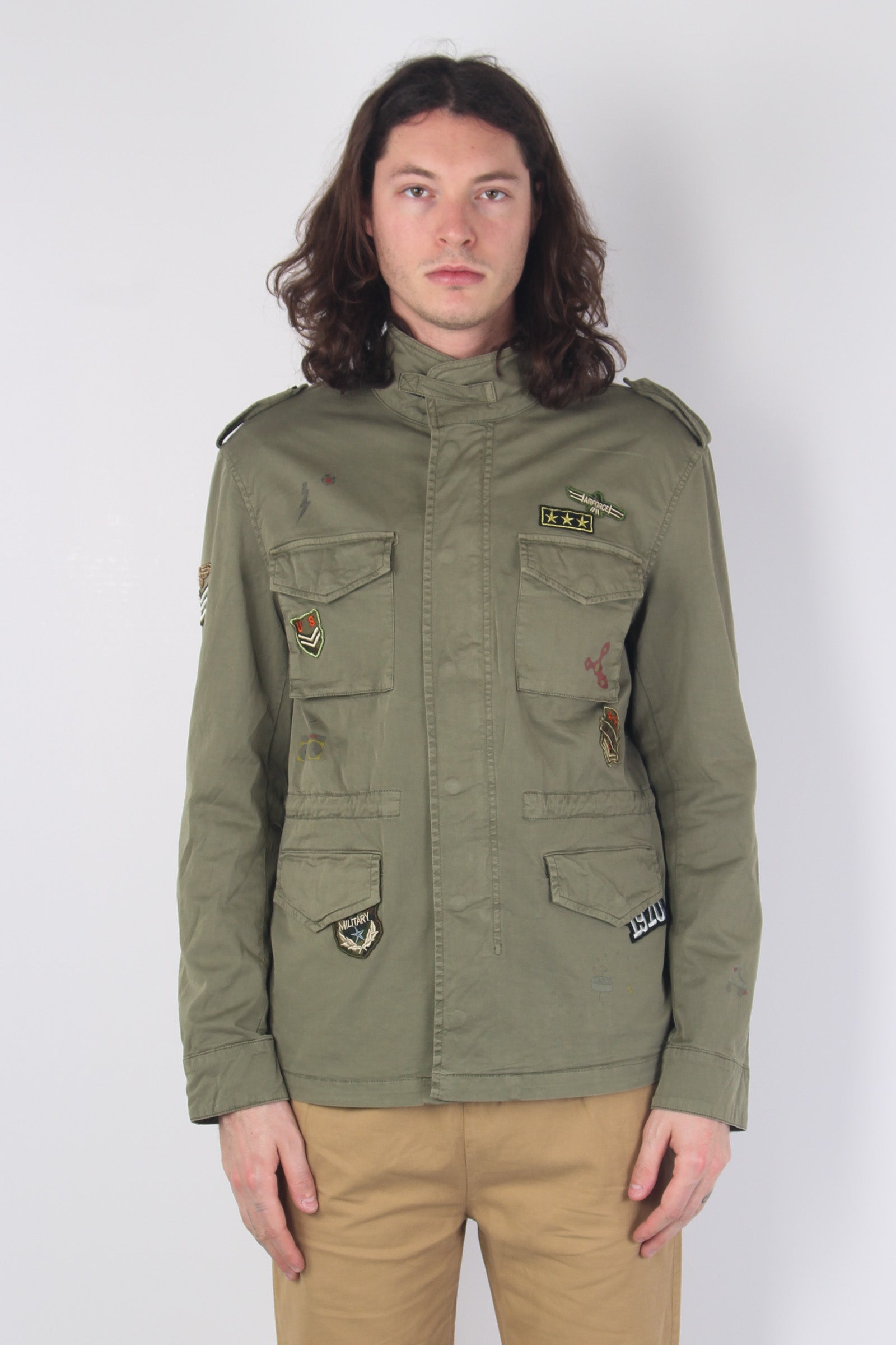 Feel Jacket Patch Military