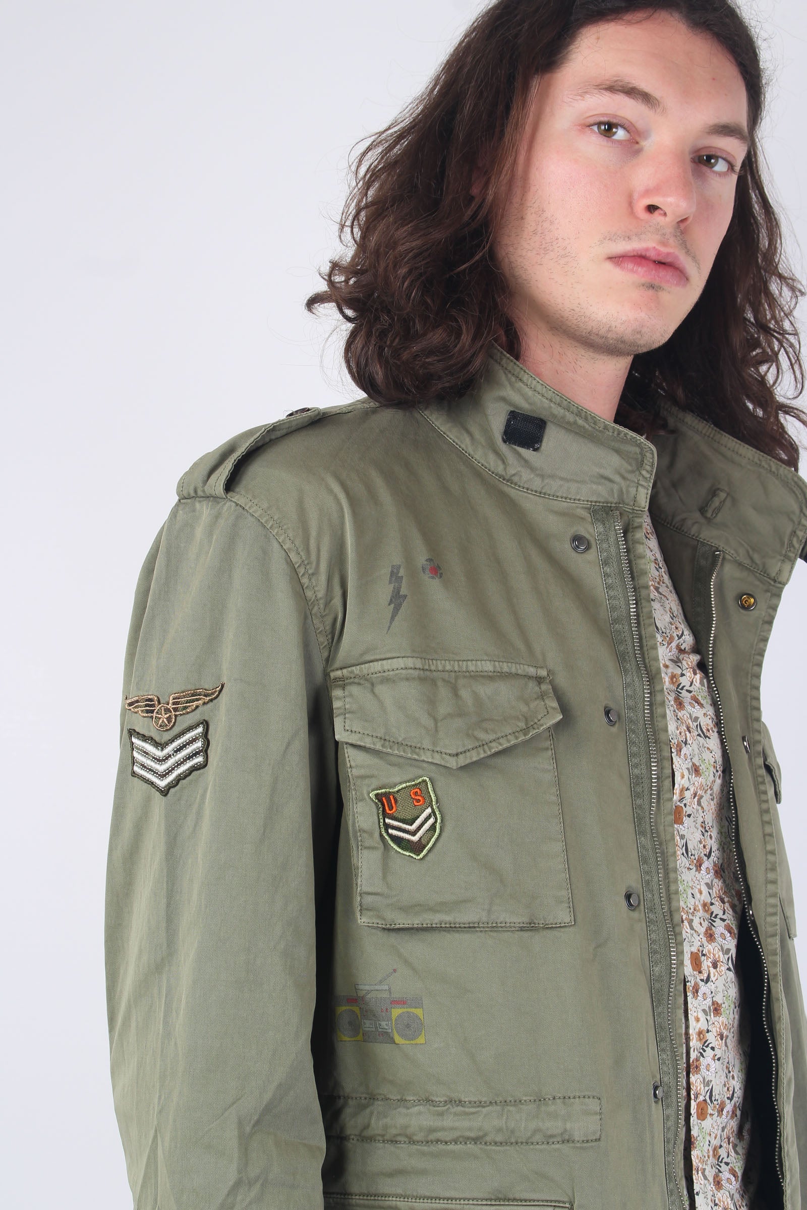 Feel Jacket Patch Military