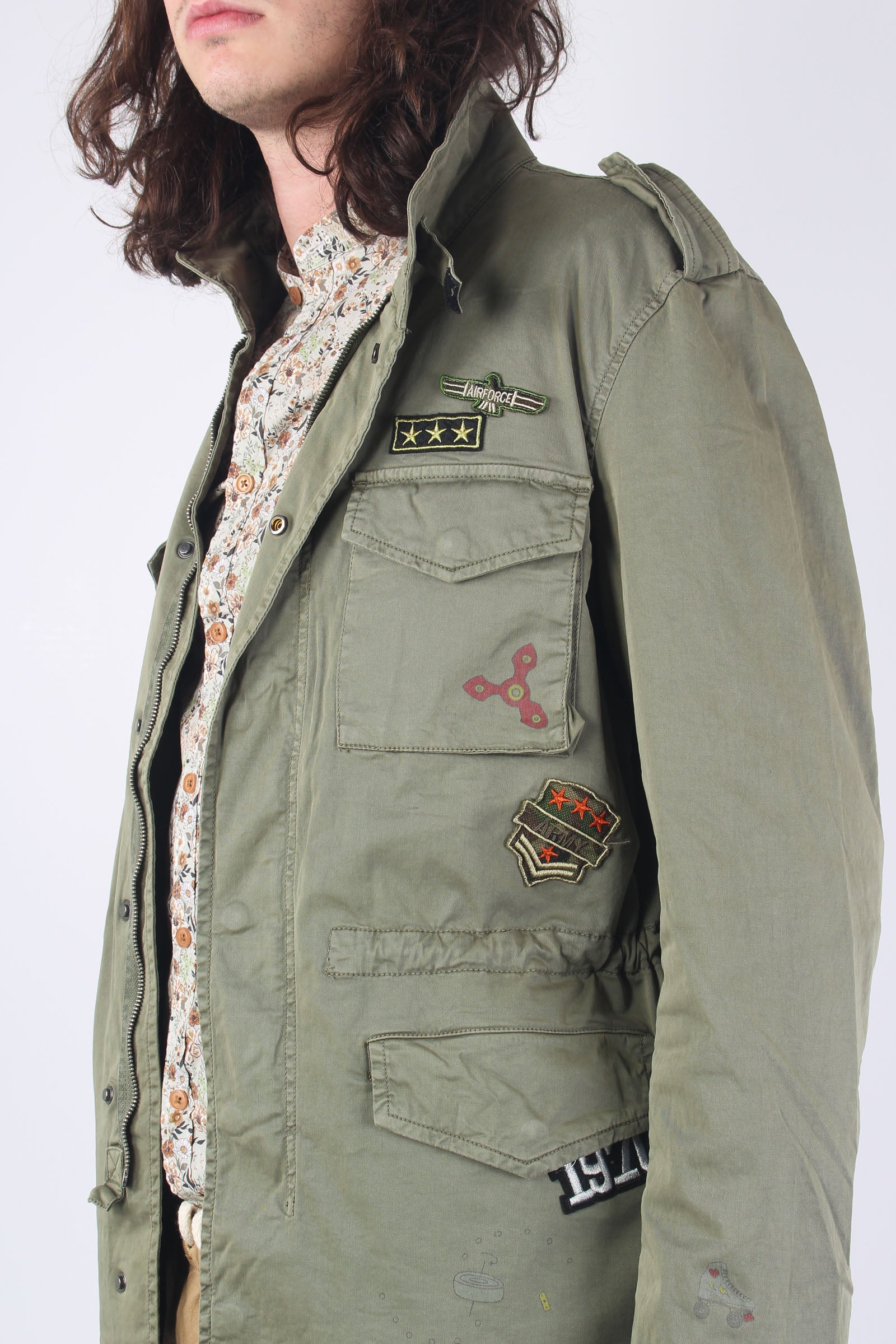 Feel Jacket Patch Military