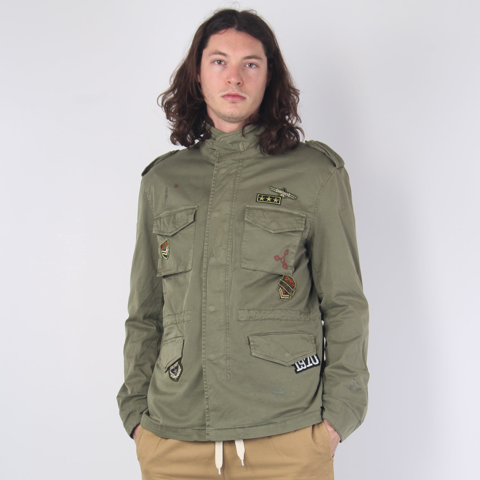 Feel Jacket Patch Military