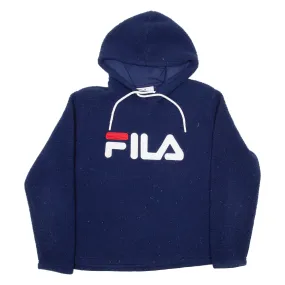 FILA Mens Blue Hoodie XL