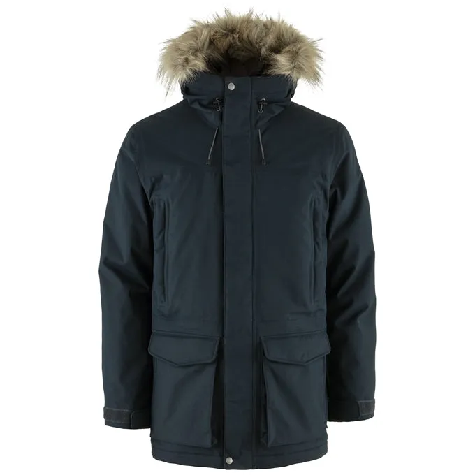 Fjallraven Waterproof Parka Winter Coat - Fjallraven Nuuk Lite Men's Parka Jacket