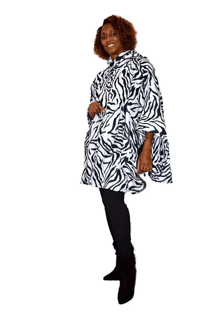 Fleece Cape Poncho