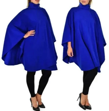 Fleece Cape Poncho