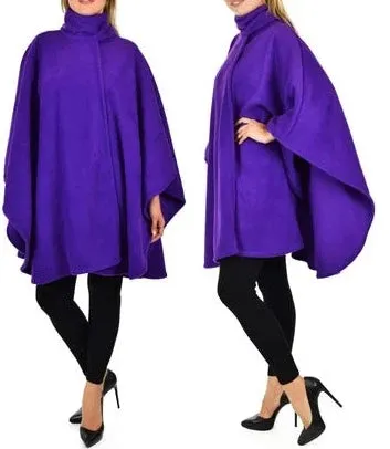 Fleece Cape Poncho