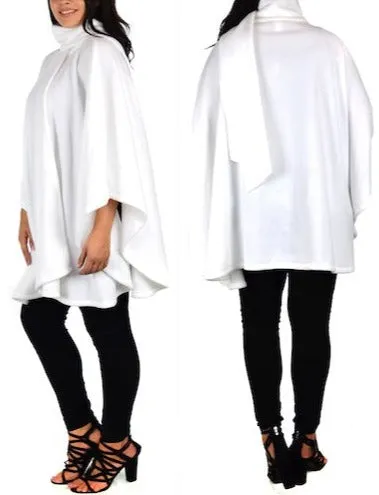 Fleece Cape Poncho