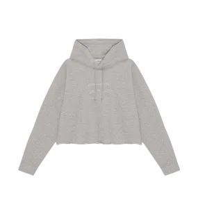 Ganni Isoli Cropped Oversized Hoodie